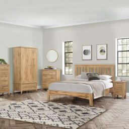 Oak Chest Of Drawers 5 Birlea Hampstead Traditional Bedroom Furniture - thumbnail 2