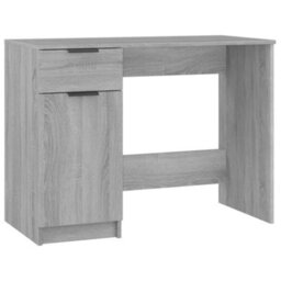 Vidaxl Desk Grey Sonoma 100X50X75 Cm Engineered Wood Desks - thumbnail 2