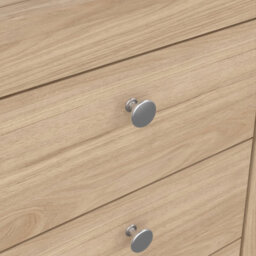 Furniture To Go Madrid Bedside Table 3 Drawers In Jackson Hickory Oak - thumbnail 8