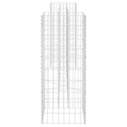 Berkfield H-Shaped Gabion Planter Steel Wire 260X40X100 Cm - thumbnail 4