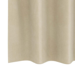Berkfield Modern Blackout Curtains With Eyelets 2 Pcs Cream Velvet - thumbnail 7
