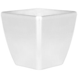 Wyld And Coco Silver Fibre Clay Plant Pots Set Of 2 - Square 42 X 42 X 41 Cm, All-Weather - thumbnail 5