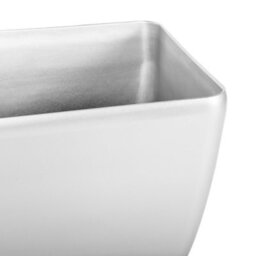 Wyld And Coco Silver Fibre Clay Plant Pots Set Of 2 - Square 42 X 42 X 41 Cm, All-Weather - thumbnail 6