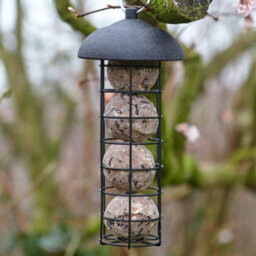 Gardman  Black Steel  Fat Ball  Feeder  Black - thumbnail 2