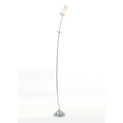 Luminosa Lighting Luminosa Lucia Floor Lamp In-Line Dimmer G9 Polished Chrome, Not Led/cfl Compatible - image 1