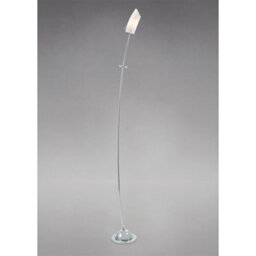 Luminosa Lighting Luminosa Lucia Floor Lamp In-Line Dimmer G9 Polished Chrome, Not Led/cfl Compatible - thumbnail 2
