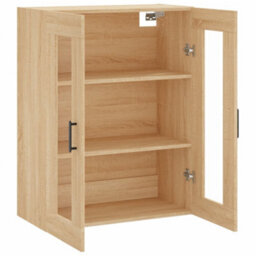 Berkfield Wall Mounted Cabinet Sonoma Oak 69.5X34X90 Cm - thumbnail 7