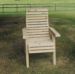 Churnet Valley Garden Furniture Ltd Churnet Valley Garden Furniture Ergo Single Chair - thumbnail 3