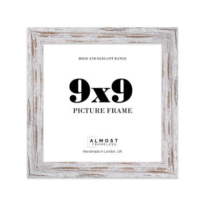 "16X16"" Turquoise Picture Frame - 16X16"" Square Frame With 12X12"" Mount For 16X16""/12X12"" Pictures Vintage Style Wall Art, 1 Pack" - image 1