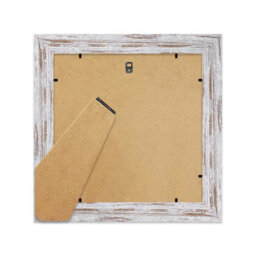 "16X16"" Turquoise Picture Frame - 16X16"" Square Frame With 12X12"" Mount For 16X16""/12X12"" Pictures Vintage Style Wall Art, 1 Pack" - thumbnail 3