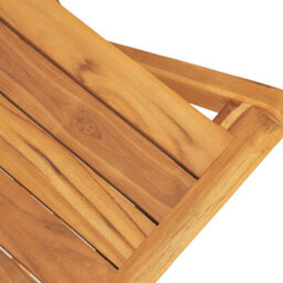 Berkfield Folding Garden Chairs 2 Pcs 47X61X90 Cm Solid Wood Teak - thumbnail 7