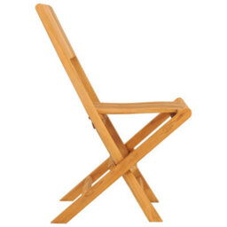 Berkfield Folding Garden Chairs 2 Pcs 47X61X90 Cm Solid Wood Teak - thumbnail 5