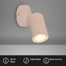 Briloner Wall Spotlight Beige Gu10 Max 9W Adjustable Head Metal Wall Light Indoor - thumbnail 6