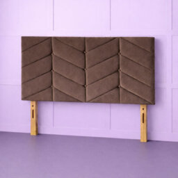 Comfy Deluxe 6Ft Superking Rose Mink Plush Velvet 26Inch Headboard