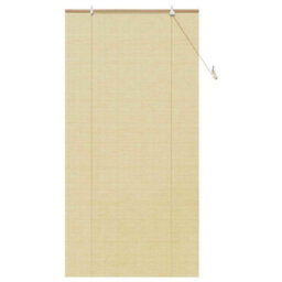 Walplus Window Blinds & Shades With Curtains Manual Natural Bamboo - thumbnail 2