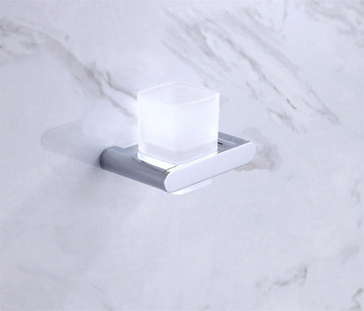 Luxury Living Firenze Bathroom Tumbler And Holder - image 1