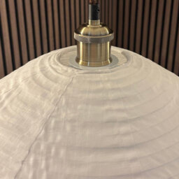 CGC Interiors Cgc Selma Linen Large Bell Shape Easy Fit Hand Made Lampshade - thumbnail 6