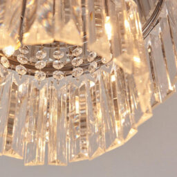 Furniturebox Uk Isabella Cut Glass Crystal Drop Ceiling Light - thumbnail 5