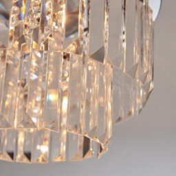 Furniturebox Uk Isabella Cut Glass Crystal Drop Ceiling Light - thumbnail 6