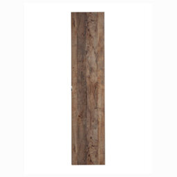 Heze Furniture Santa Fe Bathroom Vanity Tall Unit Dark Oak - thumbnail 3