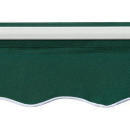 Outsunny Manual Retractable Awning Garden Shelter Canopy 3 X 2M Green - thumbnail 9
