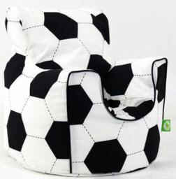 Bean Lazy Cotton Football Bean Bag Arm Chair With Beans Child / Teen Size - thumbnail 2