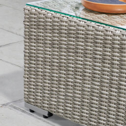 Statement Furniture Friston Rattan Garden Furniture Set Sofa Armchairs & Coffee Table Set - thumbnail 2