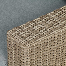Statement Furniture Friston Rattan Garden Furniture Set Sofa Armchairs & Coffee Table Set - thumbnail 9