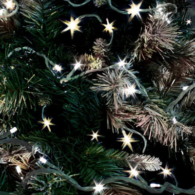 The Christmas Workshop 76000 300 Battery Operated Warm White Christmas Lights - image 1