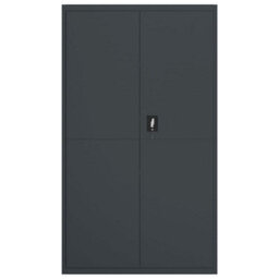 Berkfield File Cabinet Anthracite 105X40X180 Cm Steel - thumbnail 3