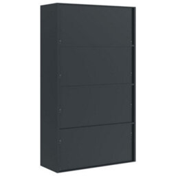 Berkfield File Cabinet Anthracite 105X40X180 Cm Steel - thumbnail 6