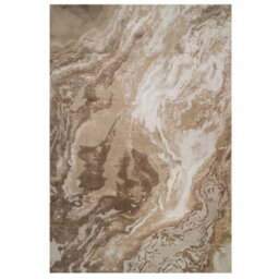 Loomed Natural Warm Beige Modern Textured Marble Area Rug 80X150Cm - thumbnail 1