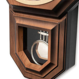 Acctim Woodstock Dark Wood Wall Clock - thumbnail 4