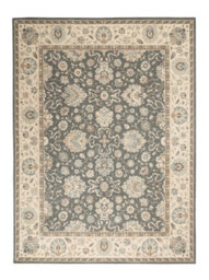 Grey Ivory Aqua Luxurious Traditional Easy To Clean Rug For Dining Room Bed Room And Living Room-229Cm X 290Cm - thumbnail 9