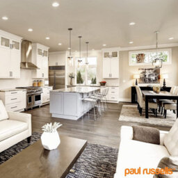 Paul Russells Led Round Panel Ceiling Lights, 8W 750 Lumens, Spotlights, Ip20, 4000K Cool White, Pack Of 4 - thumbnail 8