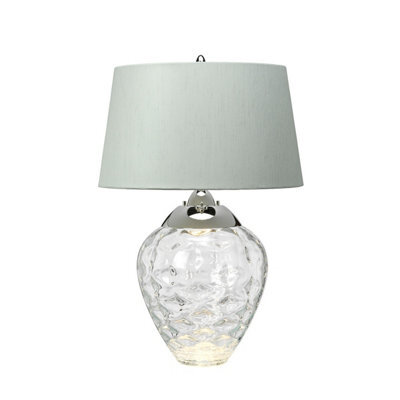 Luminosa Lighting Elstead Samara Table Lamp Metal Work Polished Nickel - image 1
