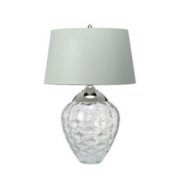 Luminosa Lighting Elstead Samara Table Lamp Metal Work Polished Nickel - thumbnail 2