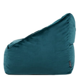 icon Natalia Velvet Adults Bean Bag Armchair, Ready Filled Large Beanbag Teal - thumbnail 5