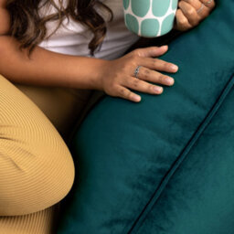 icon Natalia Velvet Adults Bean Bag Armchair, Ready Filled Large Beanbag Teal - thumbnail 6