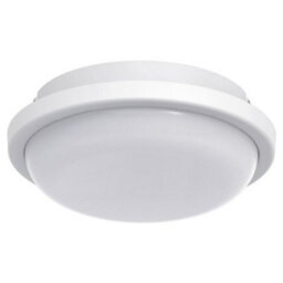 Long Life Lamps Company 15W Led Bulkhead Round Ceiling Light Flush Mounted 6500K Cool White Ip54 Cw01 - thumbnail 1