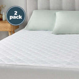 Silentnight Anti Allergy Mattress Protector - Double - 2 Pack - thumbnail 1