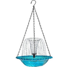 Solar Powered Bird Bath Feeder Tray Fountain For Outdoor Garden Patio - thumbnail 5