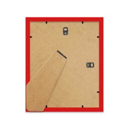 10X8 Inch 2 Opening Photo Collage Frame, Display Two 6X4 Inch Photos, Multi Aperture Family Picture Frame, Red - thumbnail 5