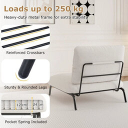 Oversized Accent Chair Comfy Living Room Chairs - thumbnail 5