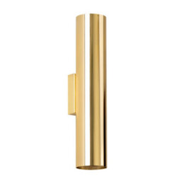 Sollux Lighting Lagos Steel Golden Gloss 2 Lights Modern Wall Light - thumbnail 3