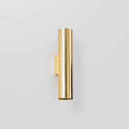 Sollux Lighting Lagos Steel Golden Gloss 2 Lights Modern Wall Light - thumbnail 1