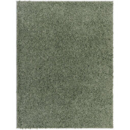 Livabliss Moda Shaggy-Solid Color Green Plush Soft Pile Living Bedroom Rug 160 X 213 Cm Easy Care, Non Shedding - thumbnail 2