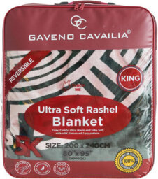 Gc Gaveno Cavailia Sherpa Fluffy Greek Weighted Blanket (200X240 Cm) 2 Ply Reversible Winter Blanket For Adult 7Kg Weight Blanket - thumbnail 7