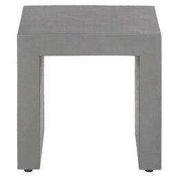 Beliani Garden Dining Set With Stools 6 Seater Taranto Concrete Grey - thumbnail 8