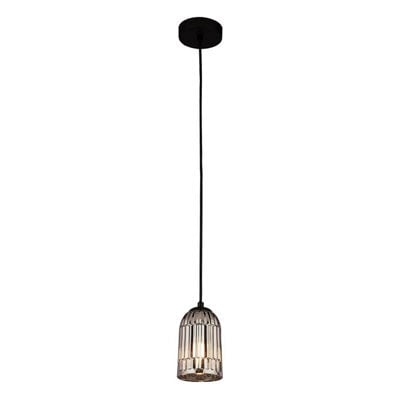 CGC Lighting Cgc Indie Smokey Glass Adjustable Pendant Ceiling Light - image 1